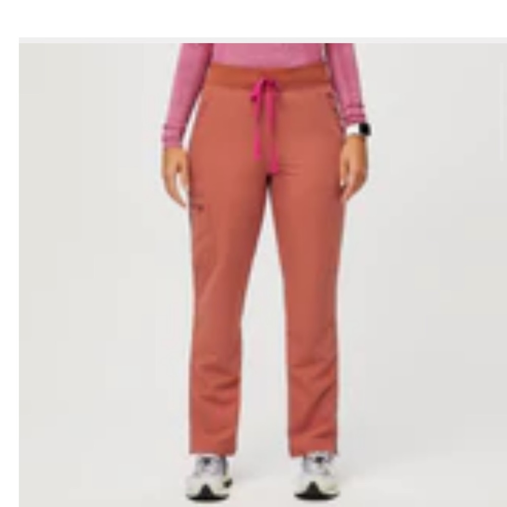 Figs High Waisted Yola Skinny scrub bottoms size medium tall